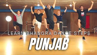 Learn Bhangra Dance Online Tutorial For Beginners  Punjab Step By Step  Lesson 5 [upl. by Tildie]