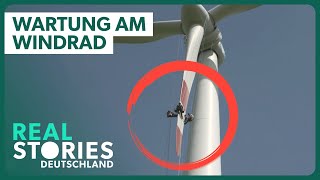 Sie warten Windräder  Die gefährlichsten Jobs  Real Stories Deutschland [upl. by Izabel]