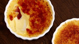 How to make Creme Brulee  Crème Brûlée Recipe [upl. by Ignazio]