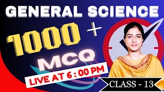 🛑Live  RRB CLASS  13 NTPC  SSC 2024  SUPER 10 QUESTION  GERENAL SCIENCE BY SHARAN MAM [upl. by Naman]