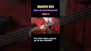 Kristina  Maglipay Kita Christmas Carol Bass Cover Play Along Part 1 basscover basstutorial [upl. by Eelime]