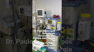 Cirurgia Hemorroidas c laser anestesia local sem internação c37 anos experiência [upl. by Oirtemed]