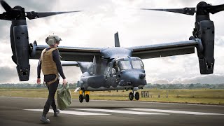 My Experience Flying The CV22 Osprey [upl. by Akemad]