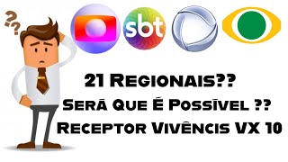 Mais De 20 Regionais No Vivensis VX10 [upl. by Ennazor]