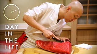 A Day In The Life Of A Sushi Master • Tasty [upl. by Ahsim]