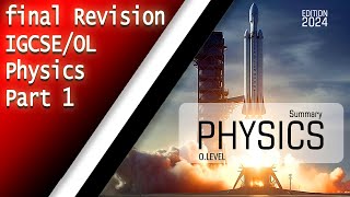 Final Revision may June 2024 Part 1 Unit 1amp2 General and Thermal Physics [upl. by Anahtor]