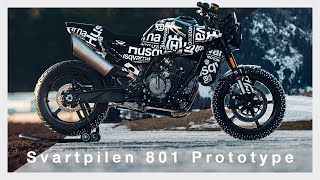 Svartpilen 801 Prototype – A tale of dirt and ice  Husqvarna Motorcycles [upl. by Graehme186]