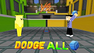 BALLE AU PRISONNIER DANS MINECRAFT  Dodge All [upl. by Nawuj]