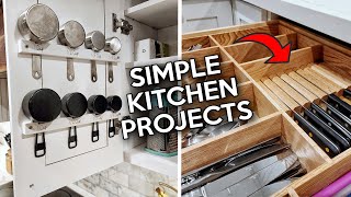 5 Ingenious DIY Kitchen Organization Ideas to Simplify Your Space [upl. by Peony]