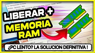 ⚡ ¡Haz Esto para ACELERAR tu PC 💨 Cómo LIBERAR la caché de la MEMORIA RAM en WINDOWS 10 en segundos [upl. by Atnoved]