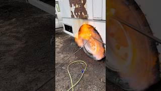 Using FIRE to INFLATE A TIRE [upl. by Drazze]