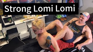 ASMR  Lomi lomi massage mixed with shiatsu and chiropractic adjustments [upl. by Lhadnek]