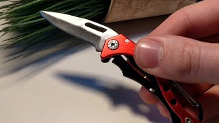 CTSmart Pocket Frame Lock Folding Knife with Hanging Buckle from Gearbestcom [upl. by Goldi]