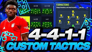 FIFA 22  INCREDIBLE 4411 Best Custom TacticsInstructions Post Patch  FIFA 22 ULTIMATE TEAM [upl. by Boesch]