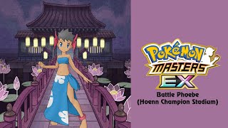 🎼 Battle Vs Hoenn Elite Four  Phoebe Pokémon Masters EX HQ 🎼 [upl. by Hoffman]