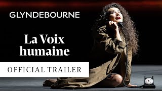 La Voix humaine  Official trailer  Glyndebourne [upl. by Akirdnas]