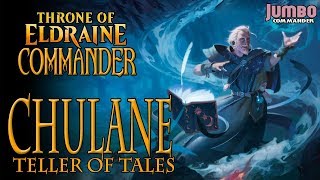 Powerful THRONE OF ELDRAINE Commander  Chulane Deck Tech [upl. by Ellerahc]