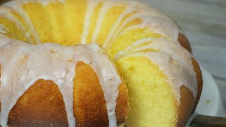 Super Moist Lemon Cake  The Best Lemon Cake Recipe [upl. by Oiramel100]