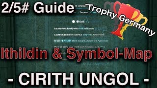 Middleearth Shadow of War  All Ithildin Doors amp SymbolMaps 2 Chapter [upl. by Kinemod422]