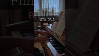 BTS  Film out beautiful piano cover Shorts [upl. by Sukram]