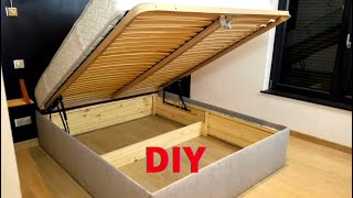 Fabrication dun lit coffre diy stornage bed [upl. by Isherwood]