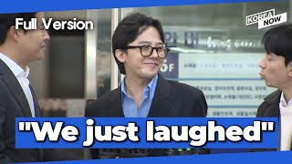 ENG SUB quotIts a jokequot GDragon tells reporters after police probe [upl. by Adnohsak]