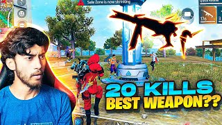 This Weapon is Most Ultimate in Free Fire  Solo vs Squad 20 Kills Gameplay  Badge99 [upl. by Gabrila428]