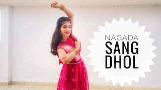 Nagada Sang Dhol Baje  Original Choreography  Deepika  Ranveer  Vartika Saini  Navratri Garba [upl. by Ffilc96]