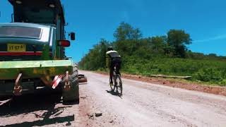 Continental Gatorskin Hardshell gravel test in Coronie Suriname South America [upl. by Shaner]