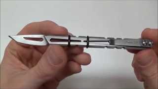 Amsler Knives Hurricane Razor 20 First Look [upl. by Nahum]