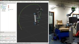 ROS MoveIt Practice  Cartesian Paths [upl. by Buyer]