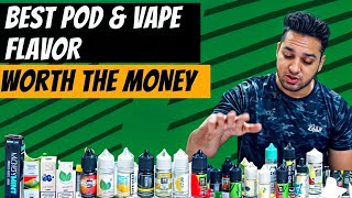 List of Best pod Flavor  Most Popular Pod Flavours  Best Vape Juice Flavors  Best Vape Flavors [upl. by Dlanigger994]