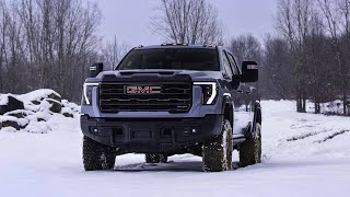 2024 GMC Sierra 2500 HD AT4X AEV Edition First Test So Big We Couldnt Even Get It Dirty [upl. by Hassadah]