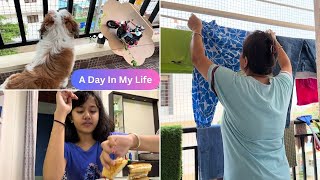 A Simple Day Of My Life  Household Chores Healthy Snacks  Enjoying Rain [upl. by Lorelle]