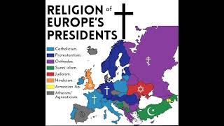 Religions of Europes presidents [upl. by Stanwin]