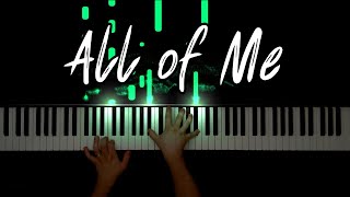 John Legend  All of Me Piano Cover [upl. by Nob]