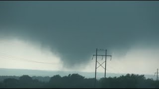 Maypearl TX Possible Tornado 5162021 [upl. by Hitoshi]