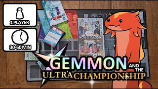 Board Game Play Through  GEMMON and the Ultra Tournament [upl. by Donahue]