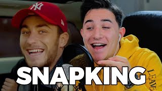 REAGEREN OP SNAPKING DISSTRACK GIO amp DE SQUAD [upl. by Eerat]