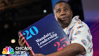 SNLs Kenan Thompson quizzes Americans on dangers of Project 2025 [upl. by Yr]