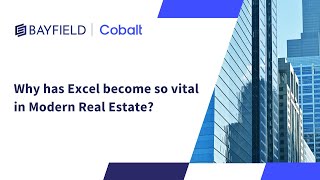 Why has Excel become so vital in Modern Real Estate [upl. by Archangel]