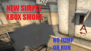 CSGO Dust 2 XBOX Smoke NO Run or Jump Throw [upl. by Ialohcin]