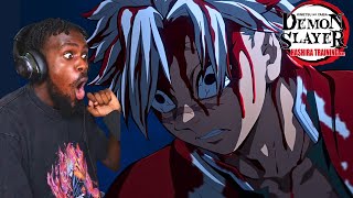 quotTo Defeat Muzan Kibutsujiquot Demon Slayer Season 4 Episode 1 REACTION VIDEO [upl. by Anisor108]