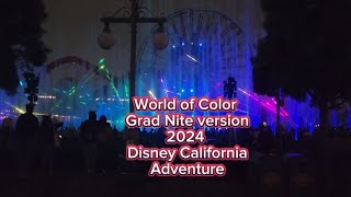 World of Color Grad Nite 2024 version [upl. by Hgielram]