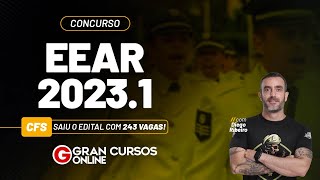 EEAR 20231 CFS  Saiu o edital com 243 vagas com Diego Ribeiro [upl. by Hanan]