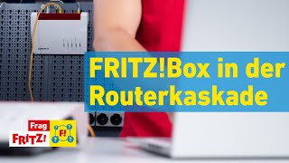 FRITZBox als eigenständigen Router im Heimnetz nutzen Routerkaskade  Frag FRITZ 87 [upl. by Adnim665]