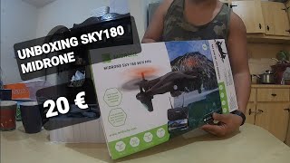 UNBOXING SKY180 WIFI MIDRONE [upl. by Mir]