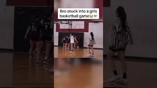 Bro Snuck Into A Girls Basketball Game [upl. by Stannwood]