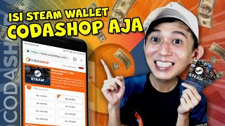 CARA ISI STEAM WALLET LEWAT CODASHOP MUDAH BANGET [upl. by Louie612]