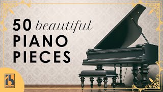 50 Most Beautiful Classical Piano Pieces [upl. by Nalyad]